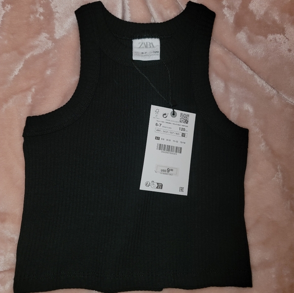 Racer back rib tank top - Picture 2 of 2